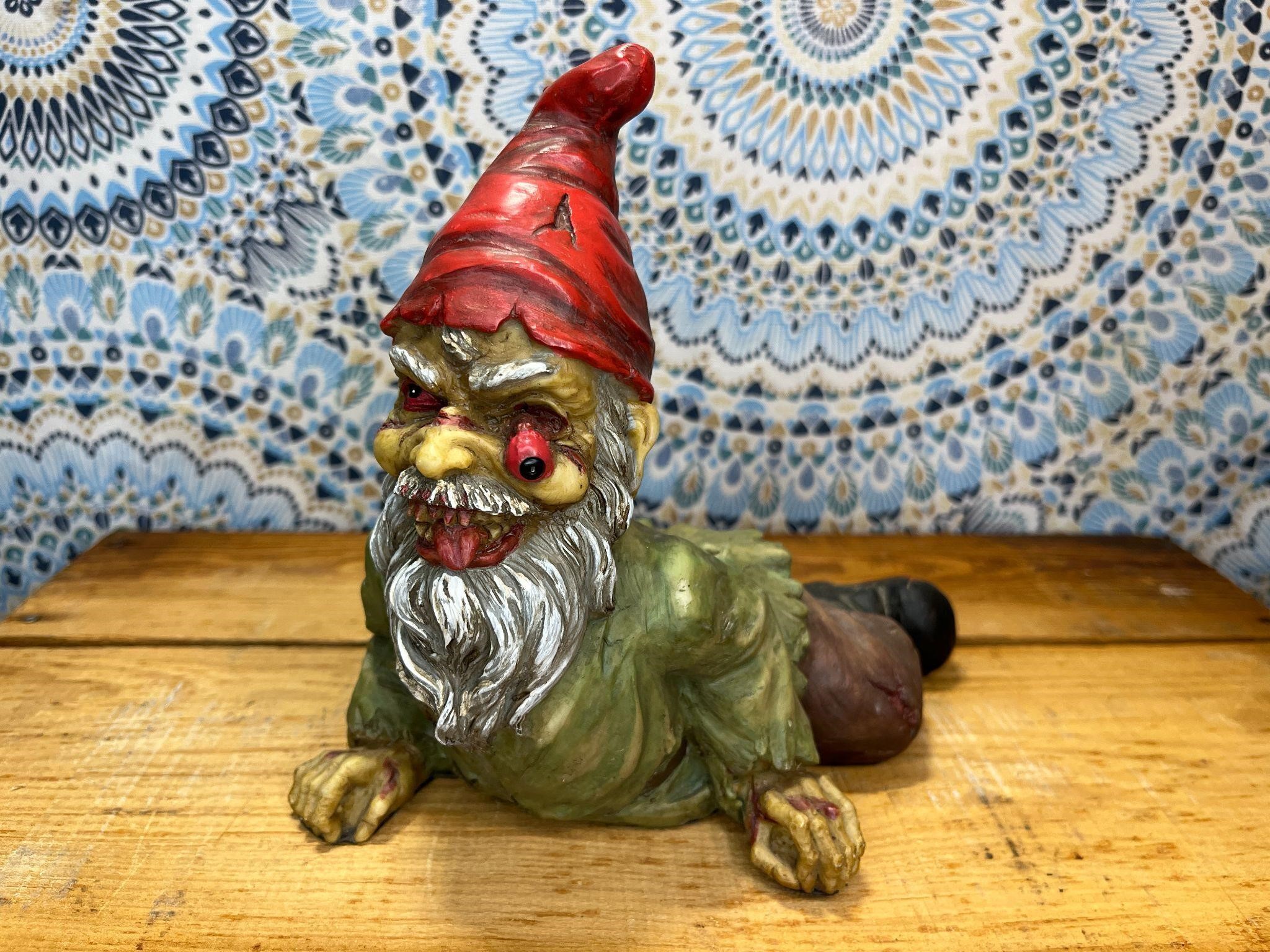 Pacific Giftware Zombie Gnome Resin Figure