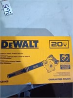 Dewalt Compact Jobsite Blower Tool Only