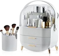 CANITORON Makeup Storage Organizer,Clear Cover Cos