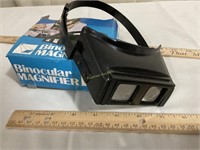 Magnifier headset