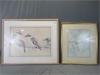 Large Bird & Flower Paintings