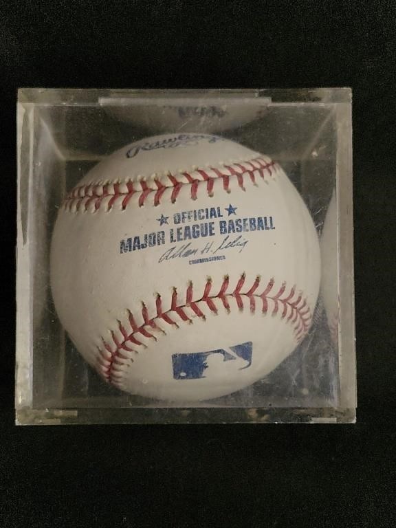 Unknown Autographs, Official MLB Rawlings Baseball