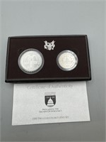US Congressional Two Coin Set (Half & Dollar) - 90