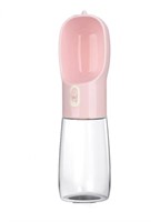 Travel On The Go Pet Water Cup, Pink