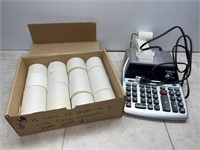 Canon adding machine, extra rolls of paper