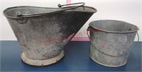 Vgt Galvanized Ash Bucket & Pail