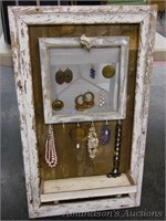 Wall Art - Jewelry Display w/Shelf & Jewelry