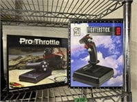 Pro Throttle, Slide Throttle & Fighter Stick