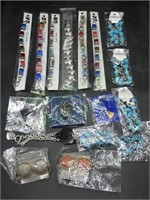 Sixteen Pieces Pre Packaged Jewelry NIP