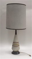Mid-Century Danish Teak Teardrop Table Lamp