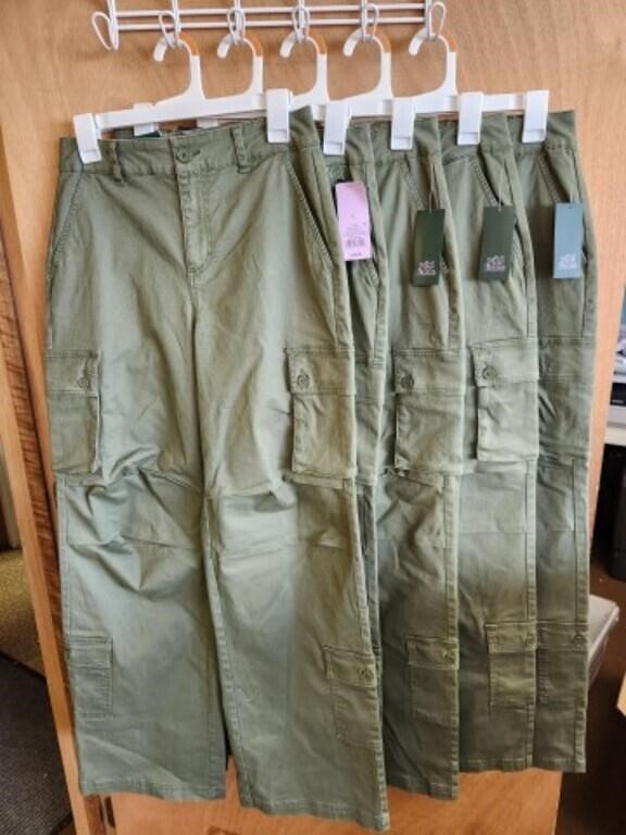 5 Wild Fable Women's High Rise Cargo Pants S 13