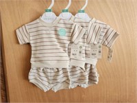 3 Little Planet 2 pc Newborn Sets All New With