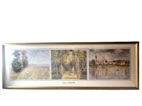 A Claude Monet Framed Collage Print