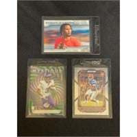 (3) Modern Football Rookie Cards