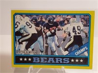 1986 Topps Walter Payton In Motion