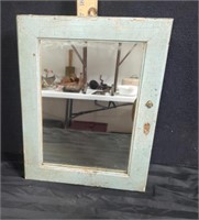 Vintage framed mirror 17.5"×13.5