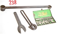 4 misc. wrenches