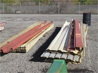 Roofing Tin & Support Beams