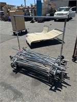 Rolling Rack Parts with Casters