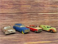 Lot of (4) Vintage Toy Cars