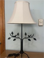 Modern metal bird lamp