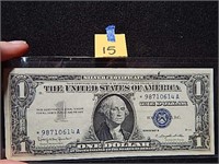 1957-B US $1 Star Note