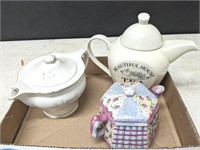 JAMES KENT STAFFORDSHIRE TEAPOT, MISC