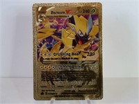 Pokemon Card Rare Gold Zeraora Vstar