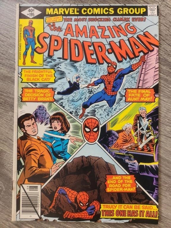 Amazing Spider-man #195 (1979) 2nd BLACK CAT