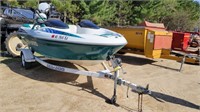 1997 Seadoo Challenger 1800 Boat with Trailer