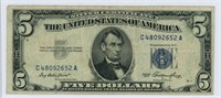 1953 $5 U.S. Silver Certificate