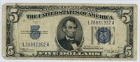 1934-B $5 U.S. Silver Certificate