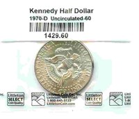 1970-D Kennedy Silver Half Dollar in Littleton
