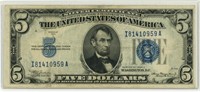 1934-A $5 U.S. Silver Certificate
