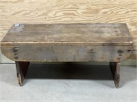 36x15x17 Primitive Wood Bench PU ONLY