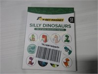 Glass decorative magnets - Silly Dinosaur