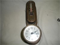 Seth Thomas Clock Thermometer  9 Inches Tall