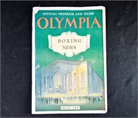 RARE 1931 BOXING PROGRAM Detroit Olympia