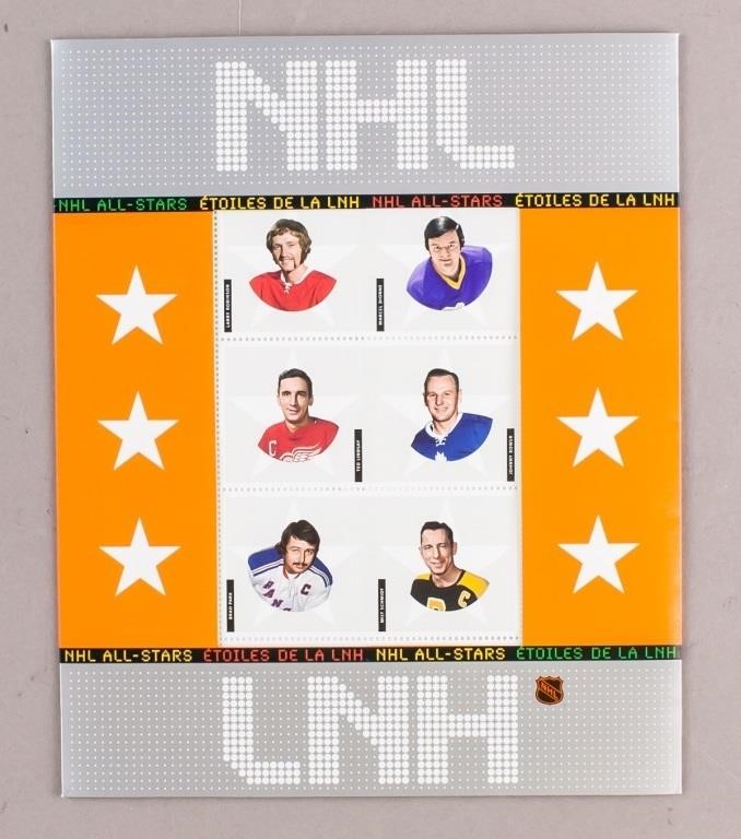 2004 NHL ALL-STARS Stamp Sheet