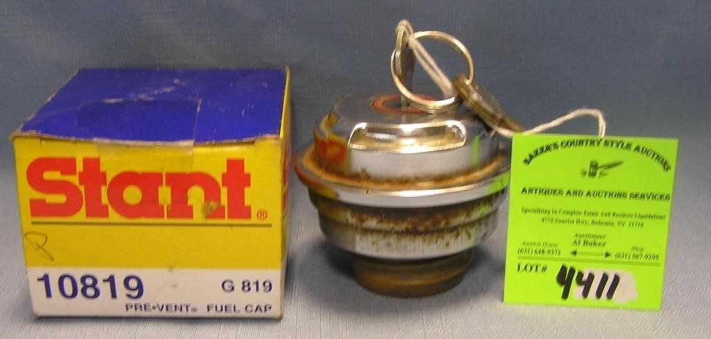 Modern gas cap lock with box