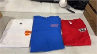 3 miscellaneous t-shirts.