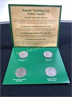 American Nickels of the 20th century