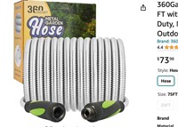 360Gadget Garden Hose - Water Hose 100 FT