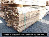 LOT, 2" X 4" LUMBER AT APPROX 8' LENGTHS