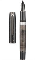 Hongdian N7 Gray Rabbit Resin Piston Fountain Pen