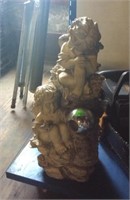 Garden Statue 17” Tall With Damage