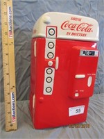 Vintage Coke Machine Cookie Jar