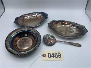 INTERNATIONAL SILVER COMPANY SILVER PLATED SMALL C