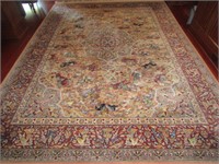 Hunters Themed Large Area Rug 8'8" x 12'.