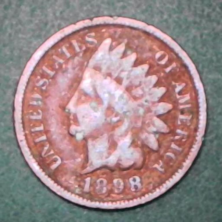 1898 Indian Head Penny